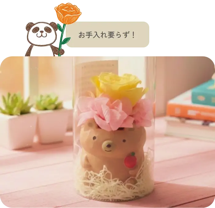 プリザーブド・ドライフラワー